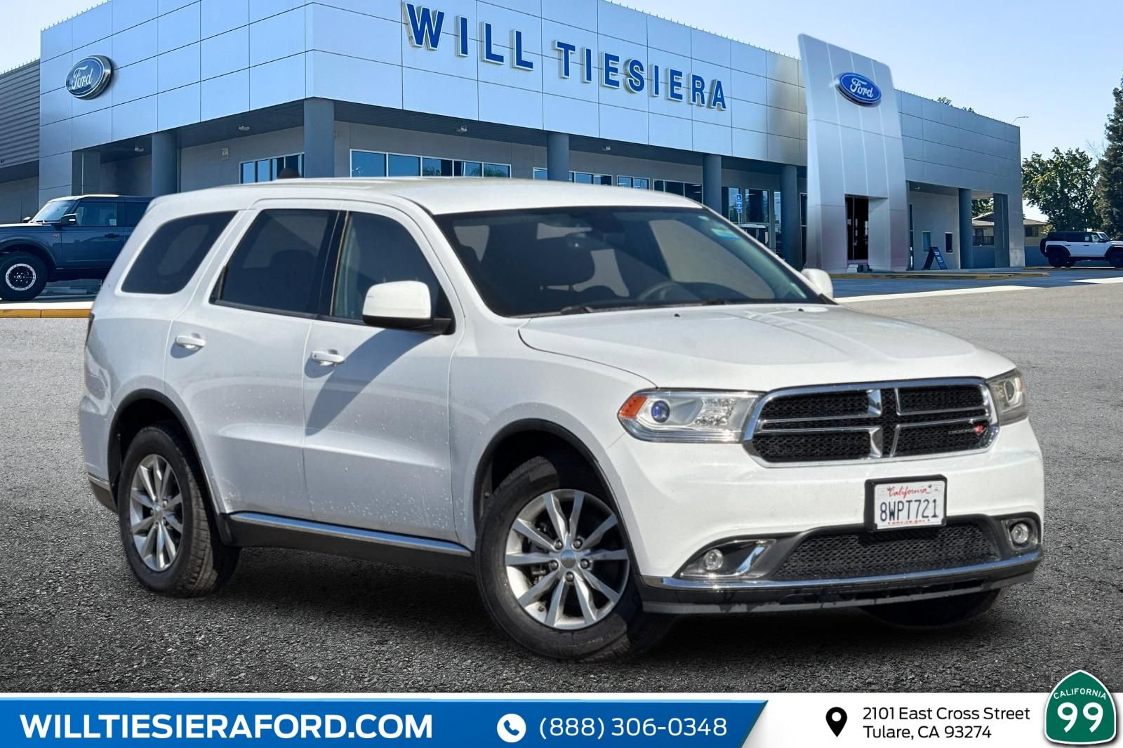 Used 2017 Dodge Durango SXT w/ 3rd Row Seating Group RWD image 1