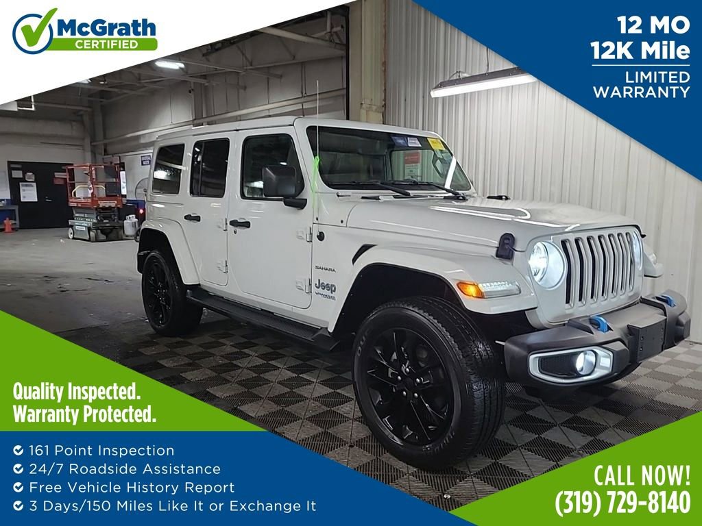 Used 2022 Jeep Wrangler Unlimited Sahara w/ Cold Weather Group