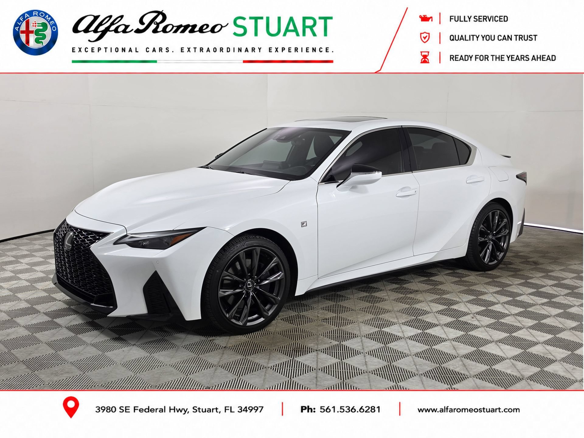 Used 2024 Lexus IS 350 F Sport w/ Memory Package