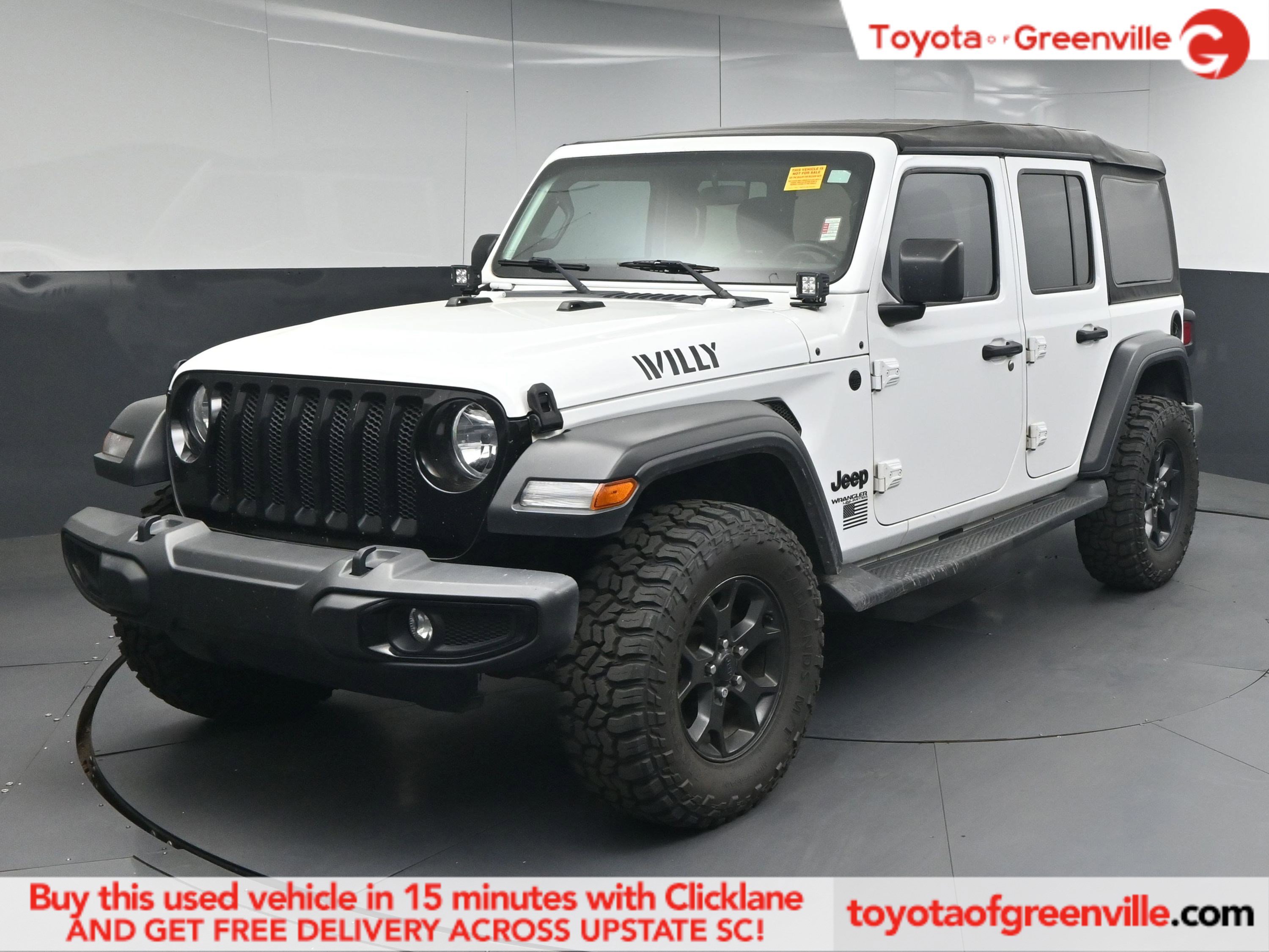 Used 2021 Jeep Wrangler Unlimited Sport image 1