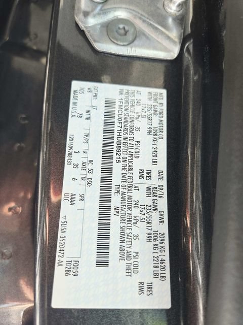 Used 2017 Ford Escape S FWD image 30