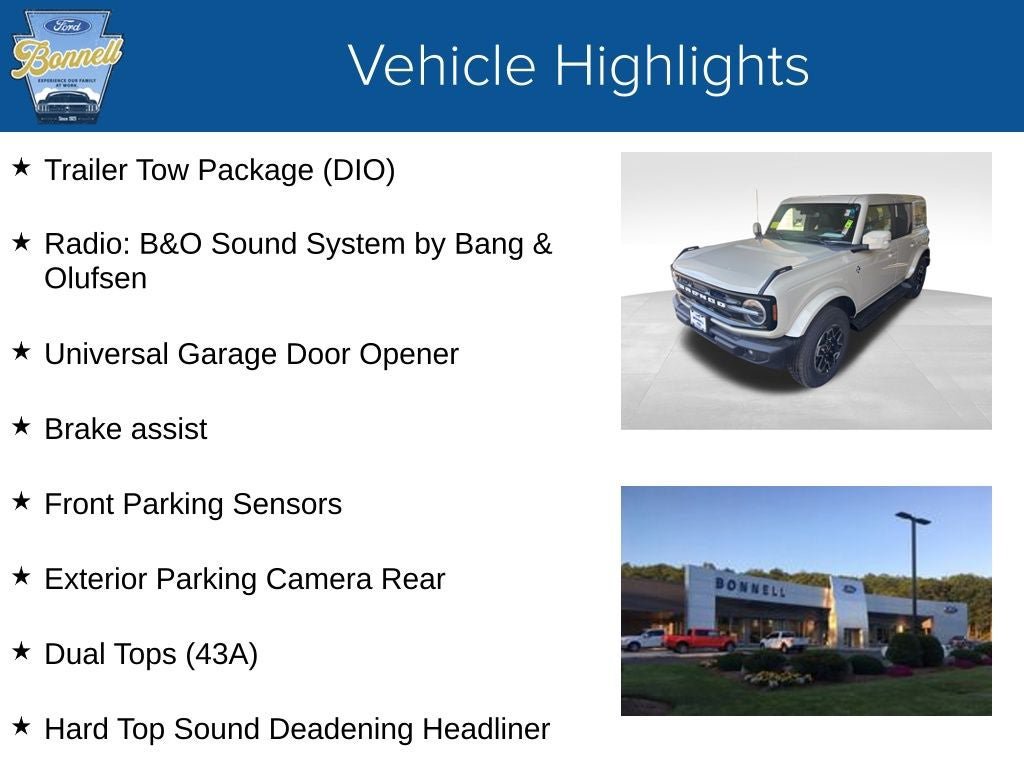 New 2025 Ford Bronco Outer Banks AWD/4WD image 3