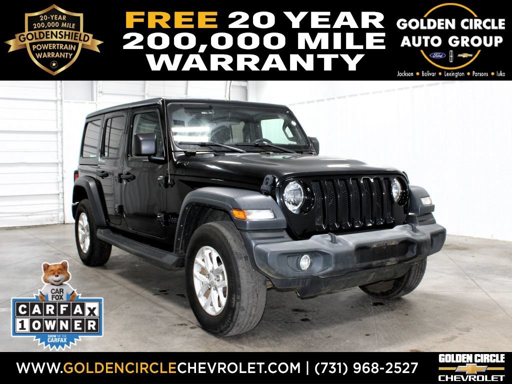 Used 2023 Jeep Wrangler Unlimited Sport AWD/4WD image 1