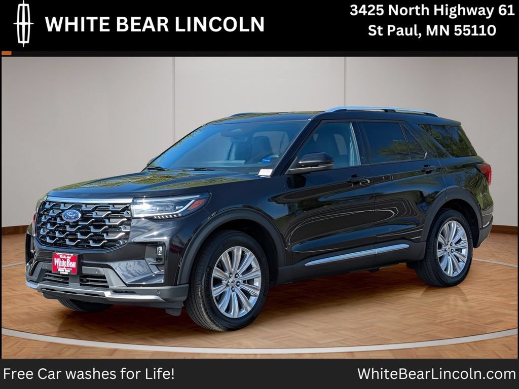 Used 2025 Ford Explorer Platinum w/ LUX Leather Package AWD/4WD image 1