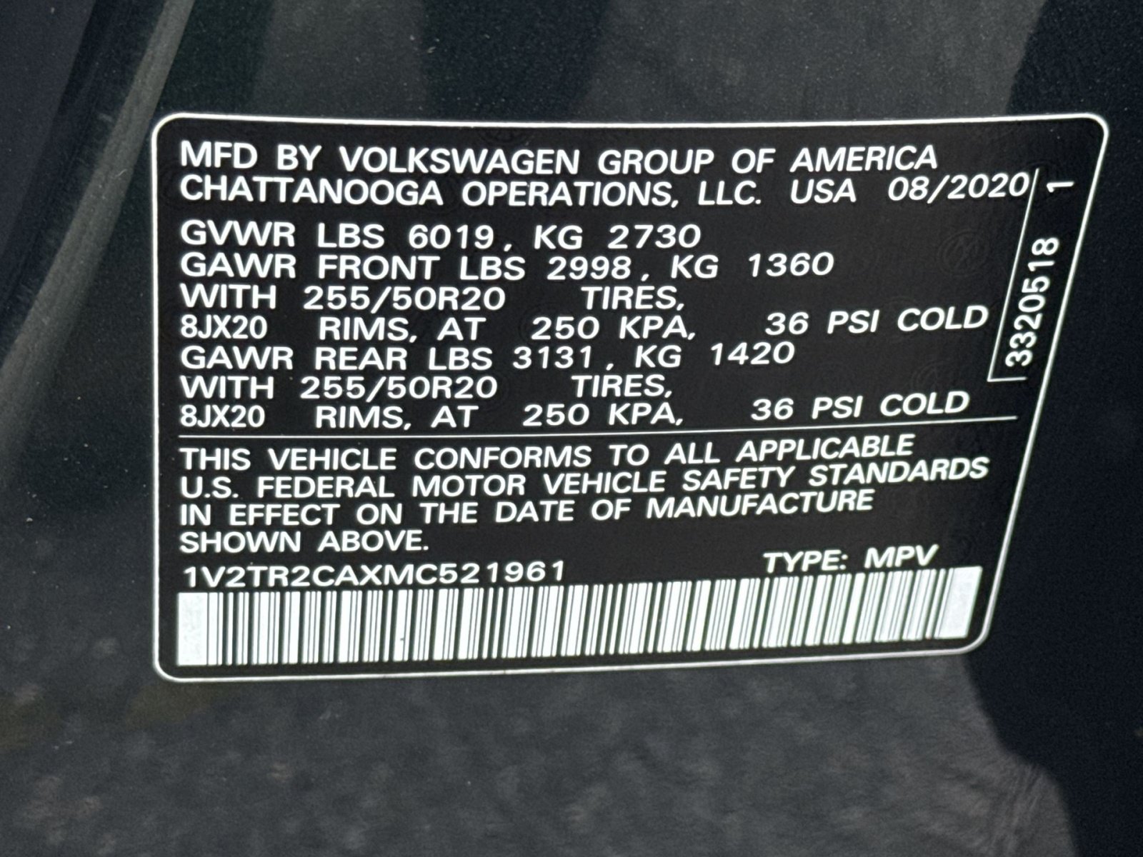 Used 2021 Volkswagen Atlas SEL Premium AWD/4WD image 29
