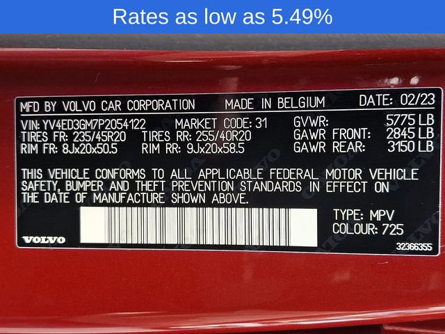 Used 2023 Volvo C40 P8 Recharge Ultimate AWD/4WD image 29