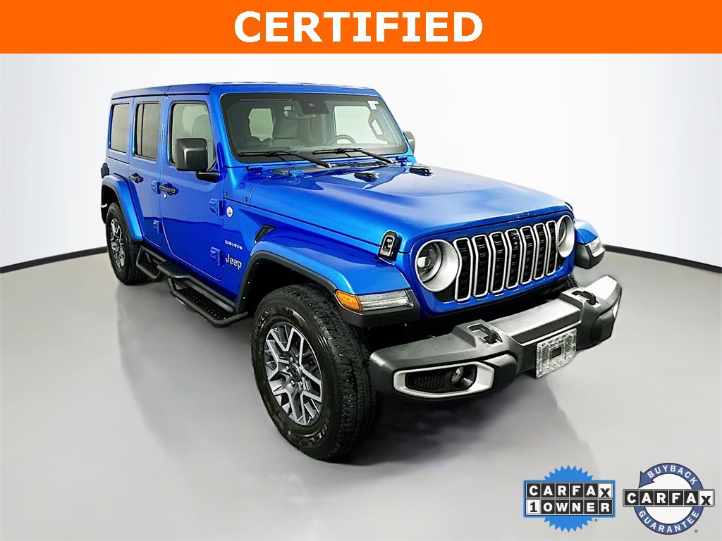 Used 2024 Jeep Wrangler Sahara w/ Technology Group image 1