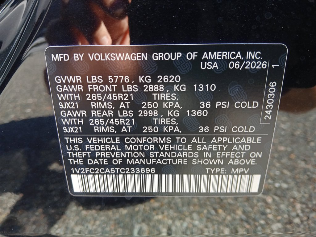 New 2026 Volkswagen Atlas Cross Sport SEL Premium R-Line AWD/4WD image 30