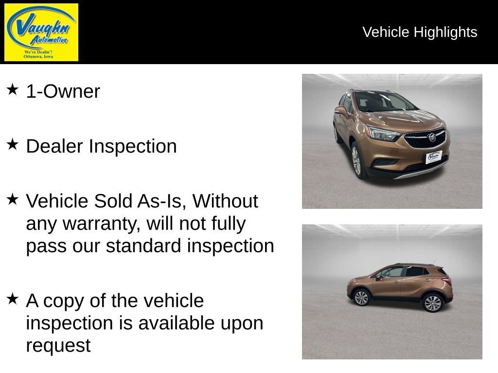 Used 2017 Buick Encore Preferred image 2