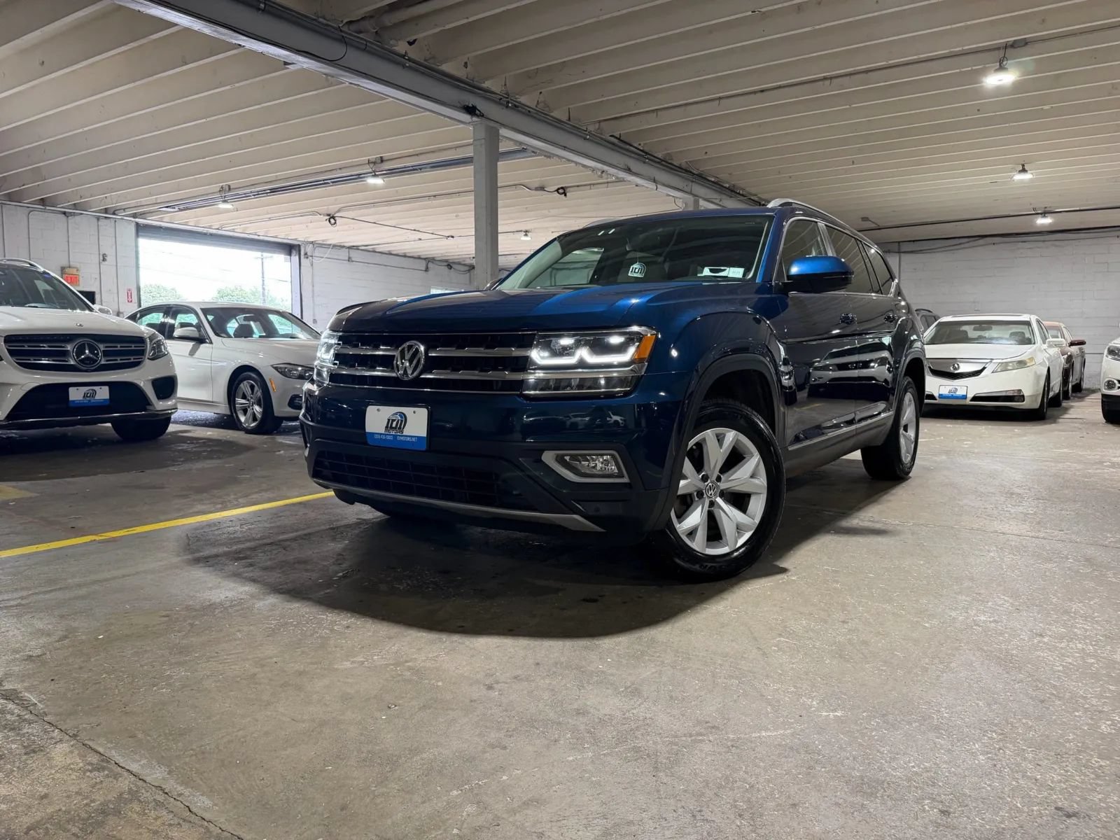 Used 2018 Volkswagen Atlas SEL AWD/4WD image 1