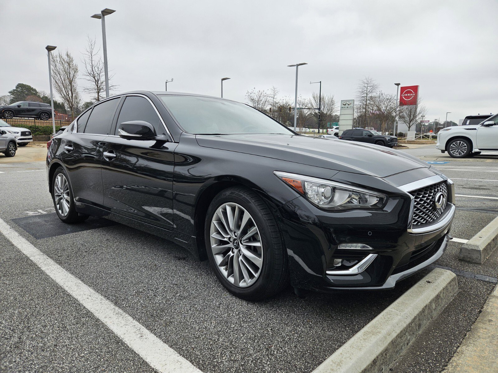 Certified 2023 INFINITI Q50 Luxe w/ Cargo Package image 4