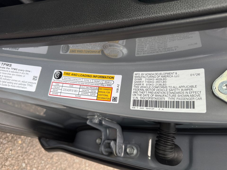Used 2026 Honda Accord Sport image 35