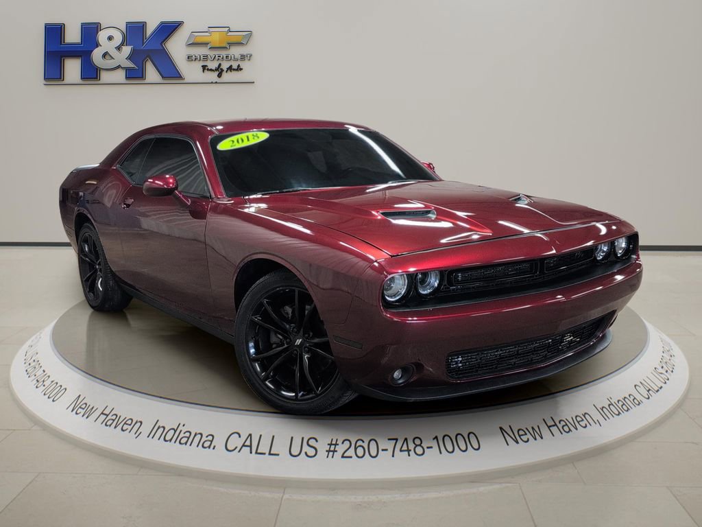 Used 2018 Dodge Challenger R/T w/ Blacktop Package RWD image 1