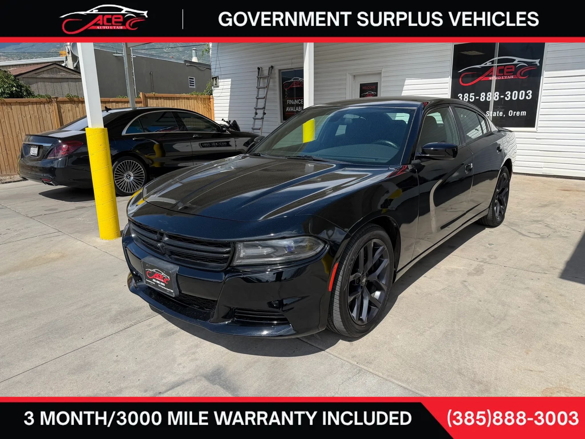 Used 2017 Dodge Charger Police w/ Integrated Display Package RWD image 1