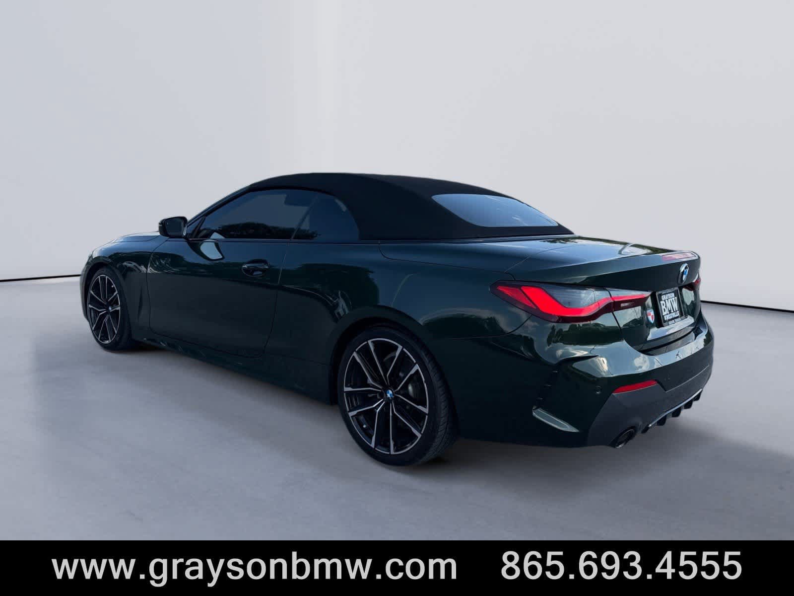 Used 2022 BMW 430i Convertible w/ M Sport Package RWD image 5