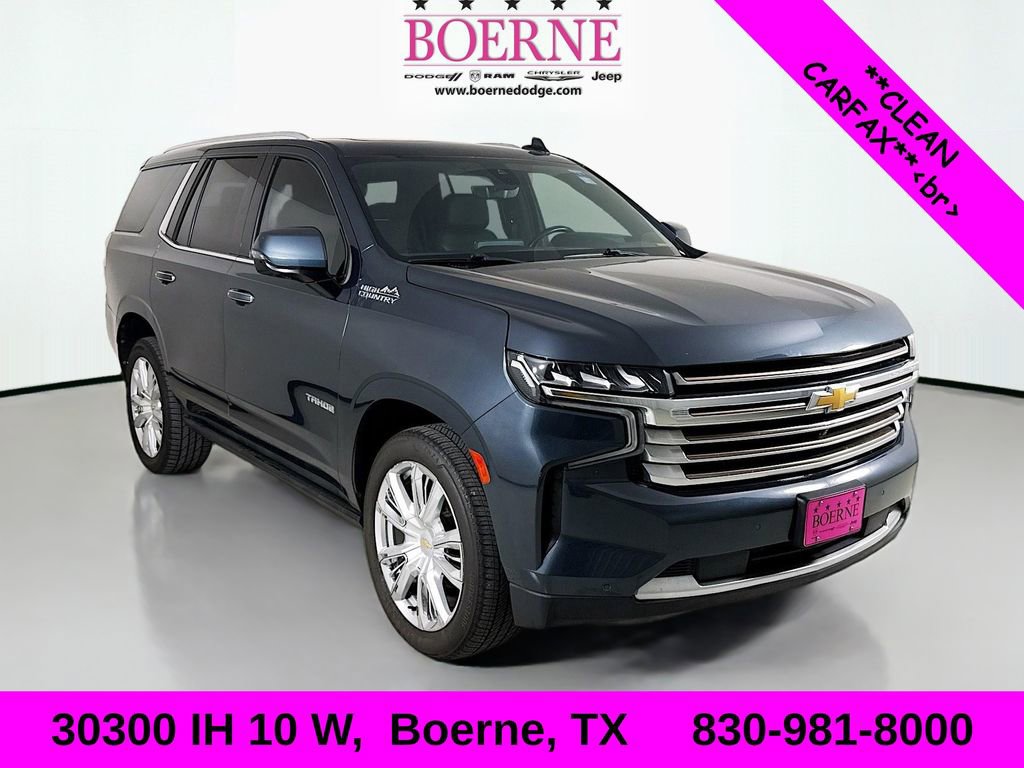 Used 2021 Chevrolet Tahoe High Country w/ Premium Package