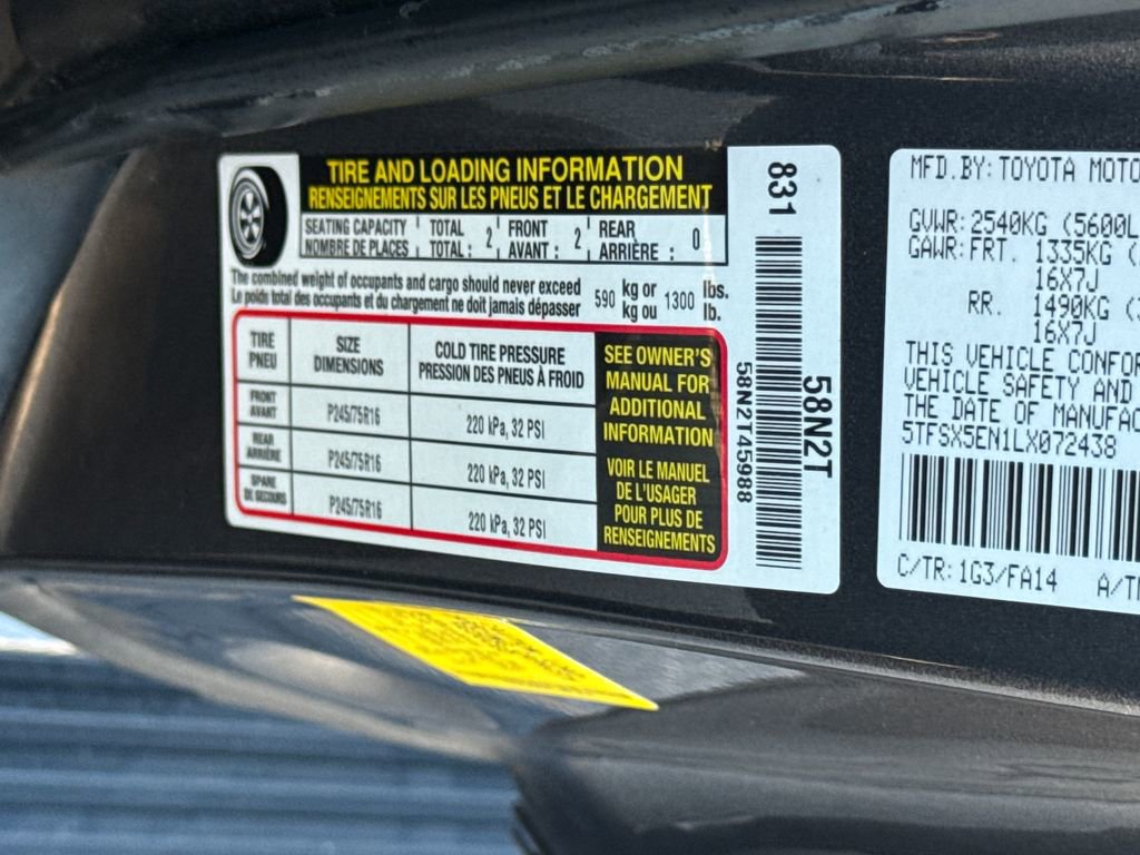 Used 2020 Toyota Tacoma SR AWD/4WD image 57