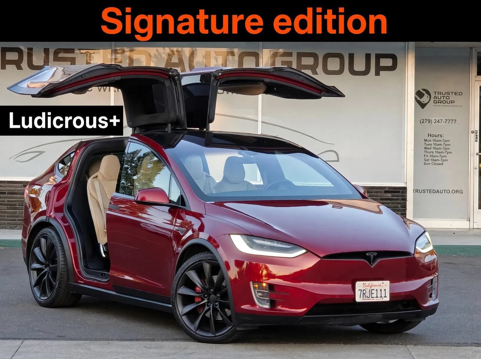 Used 2016 Tesla Model X Performance AWD/4WD image 2