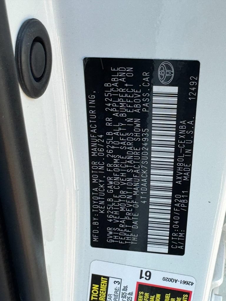 Certified 2025 Toyota Camry LE FWD image 30