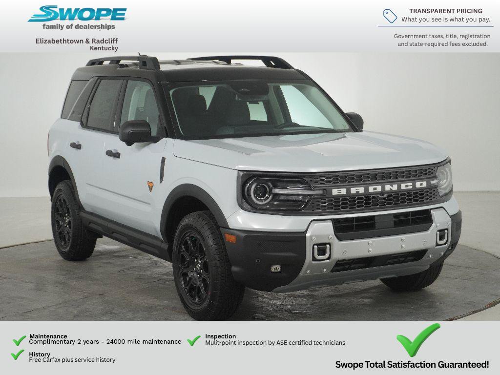 New 2026 Ford Bronco Sport Badlands w/ Badlands Tech Package