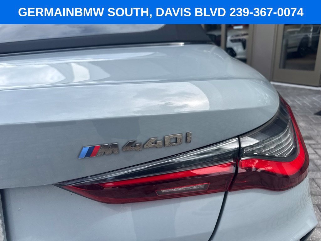 Certified 2024 BMW M440i Convertible w/ Shadowloine Package RWD image 26
