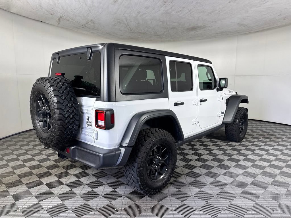 Certified 2025 Jeep Wrangler Unlimited Sport S 4xe AWD/4WD image 6