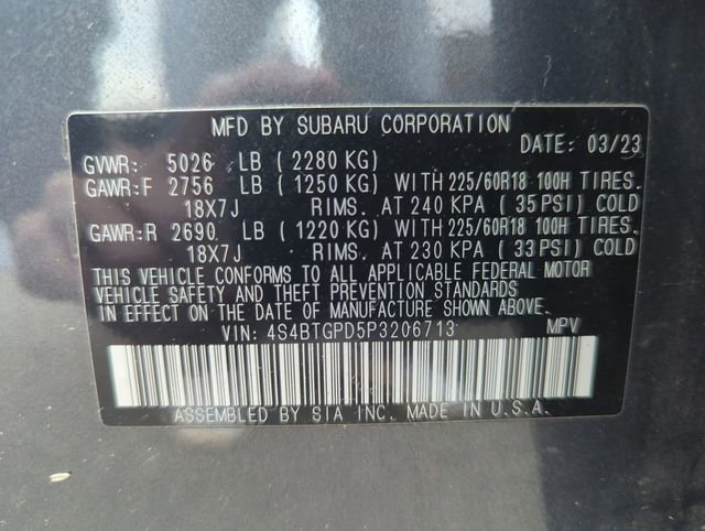 Used 2023 Subaru Outback Touring XT AWD/4WD image 36