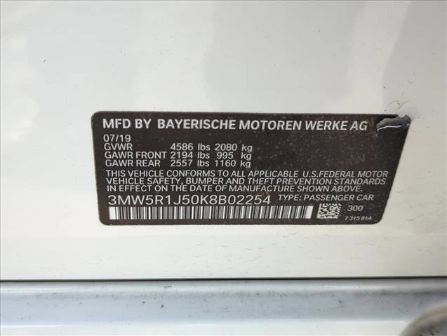 Used 2019 BMW 330i Sedan w/ Driving Assistance Package image 29