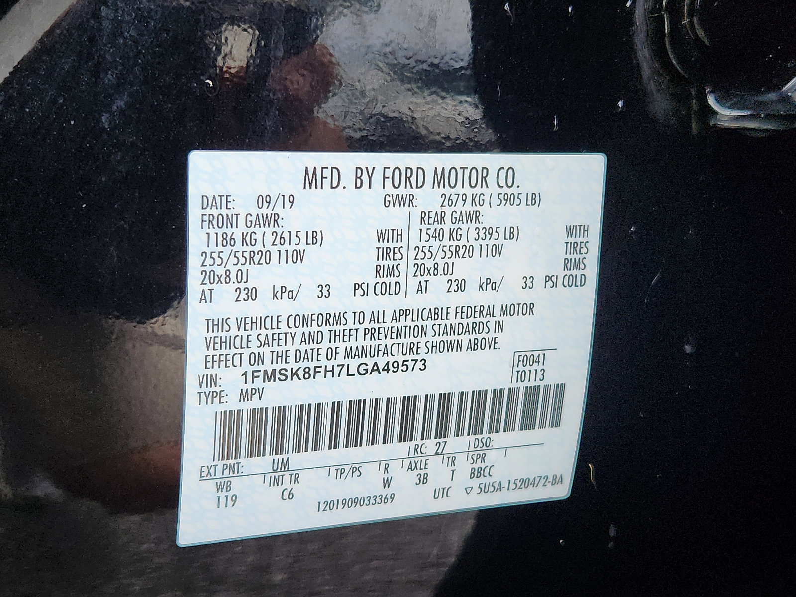 Used 2020 Ford Explorer Limited AWD/4WD image 30