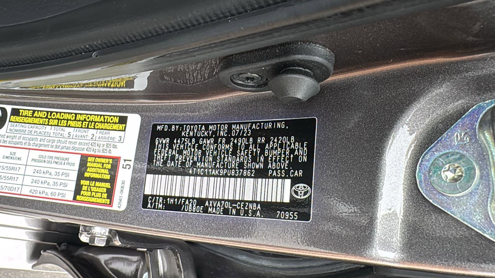 Used 2023 Toyota Camry LE image 23