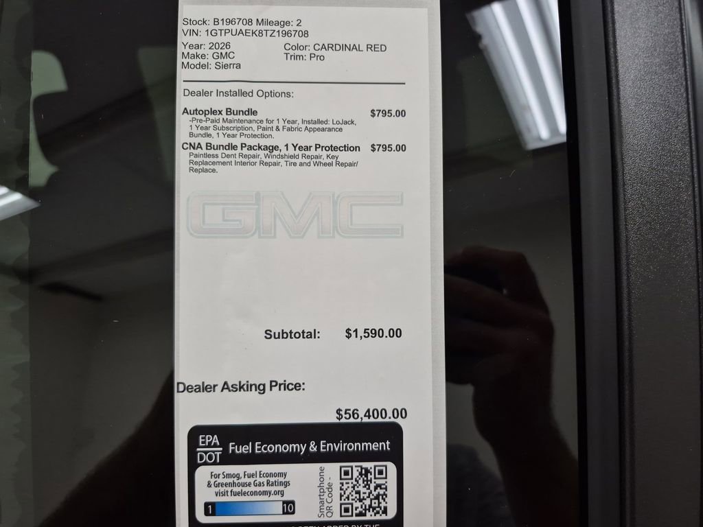 New 2026 GMC Sierra 1500 Pro w/ Graphite Edition image 35