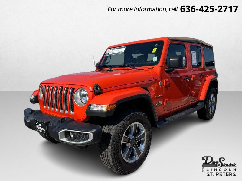 Used 2020 Jeep Wrangler Unlimited Sahara image 1