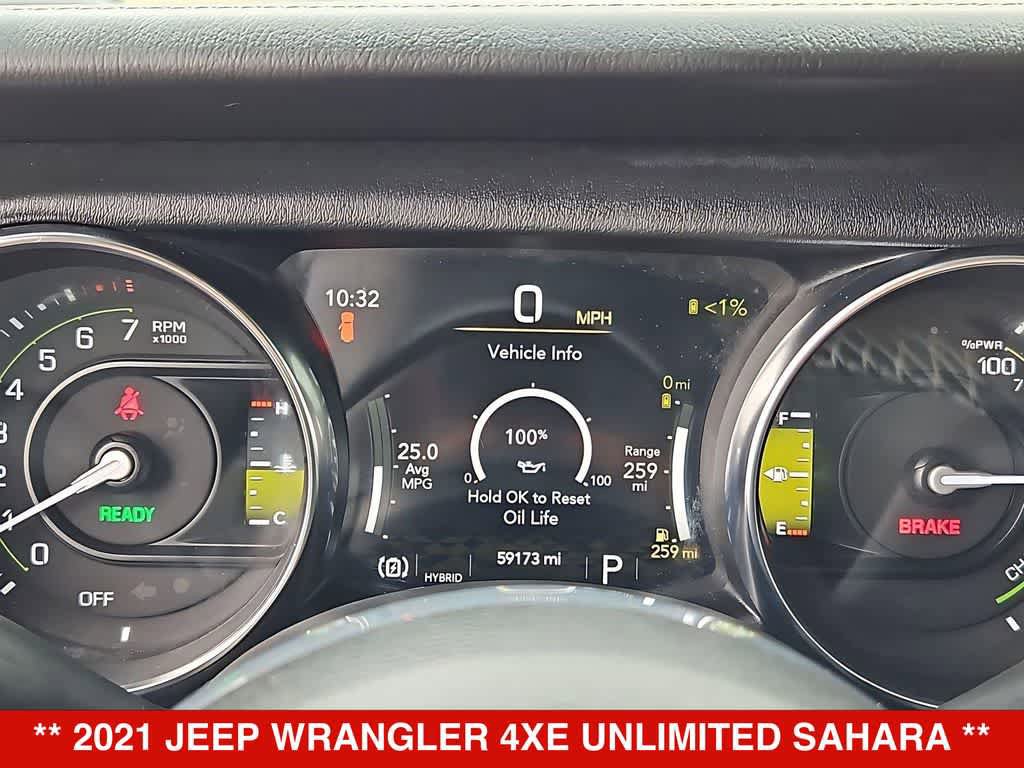 Used 2021 Jeep Wrangler Unlimited Sahara w/ Cold Weather Group AWD/4WD image 34