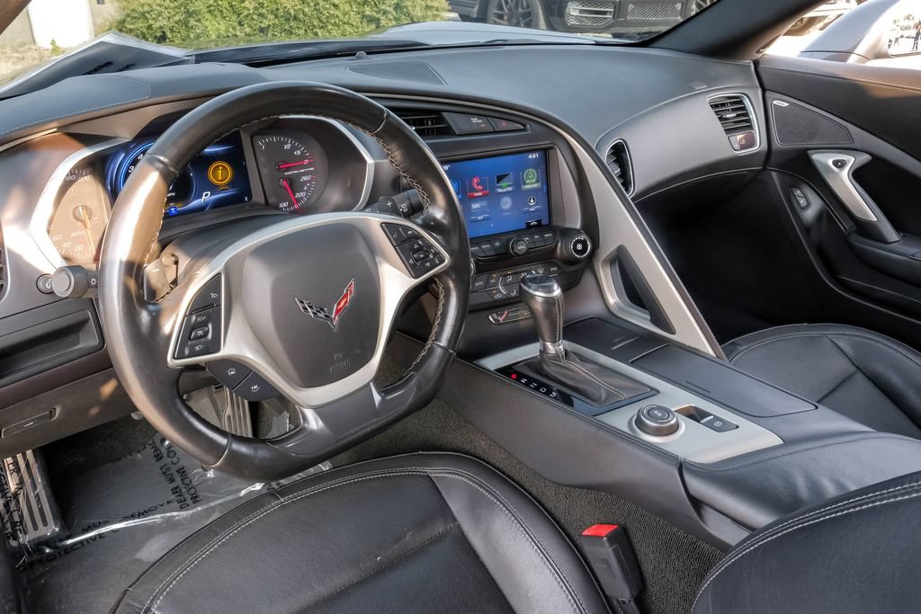 Used 2017 Chevrolet Corvette Stingray Coupe w/ Carbon Flash Badge Package RWD image 11