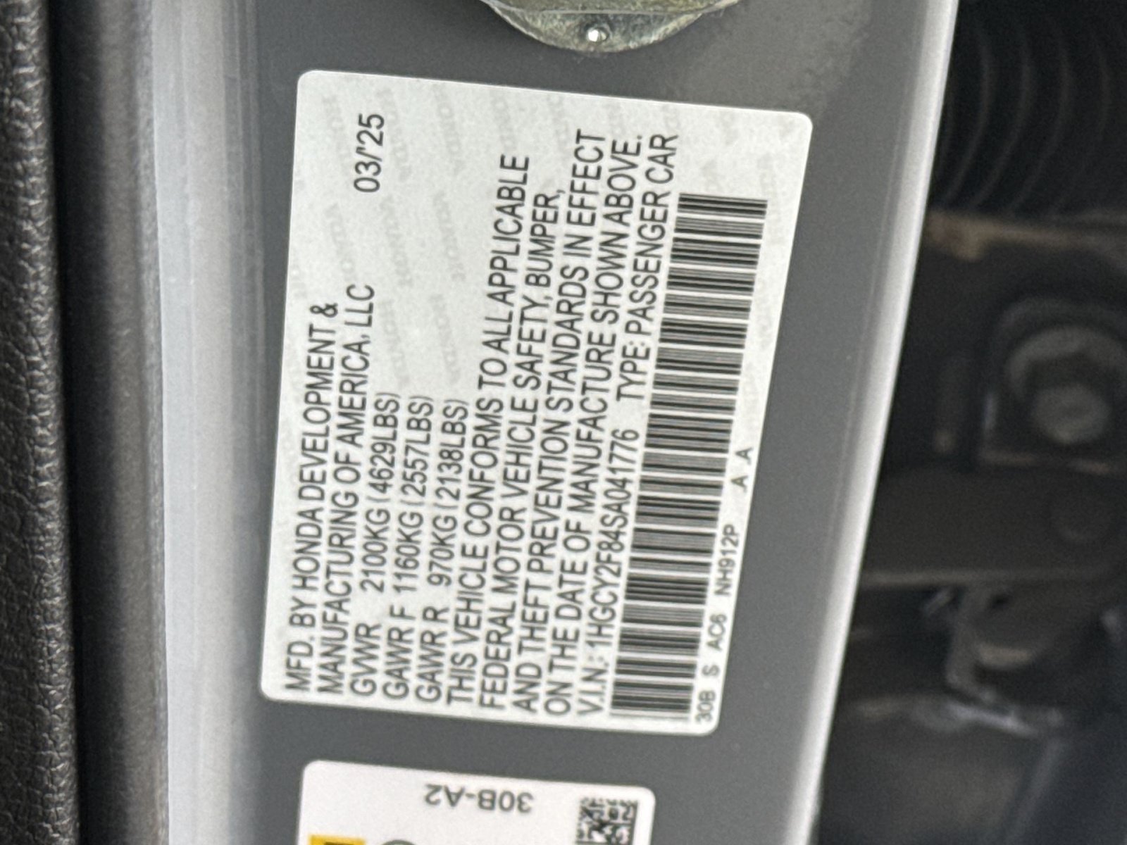 Used 2025 Honda Accord Touring image 28