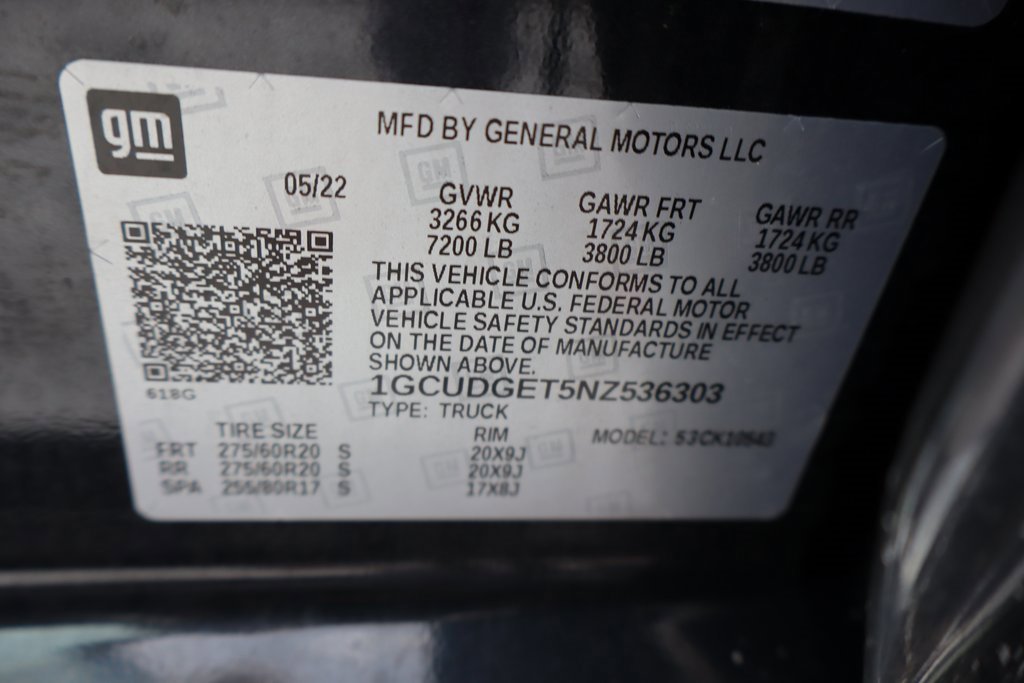 Used 2022 Chevrolet Silverado 1500 LTZ w/ LTZ Convenience Package II image 39