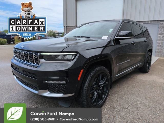 Used 2024 Jeep Grand Cherokee L Summit w/ Advanced Protech Group IV AWD/4WD image 7