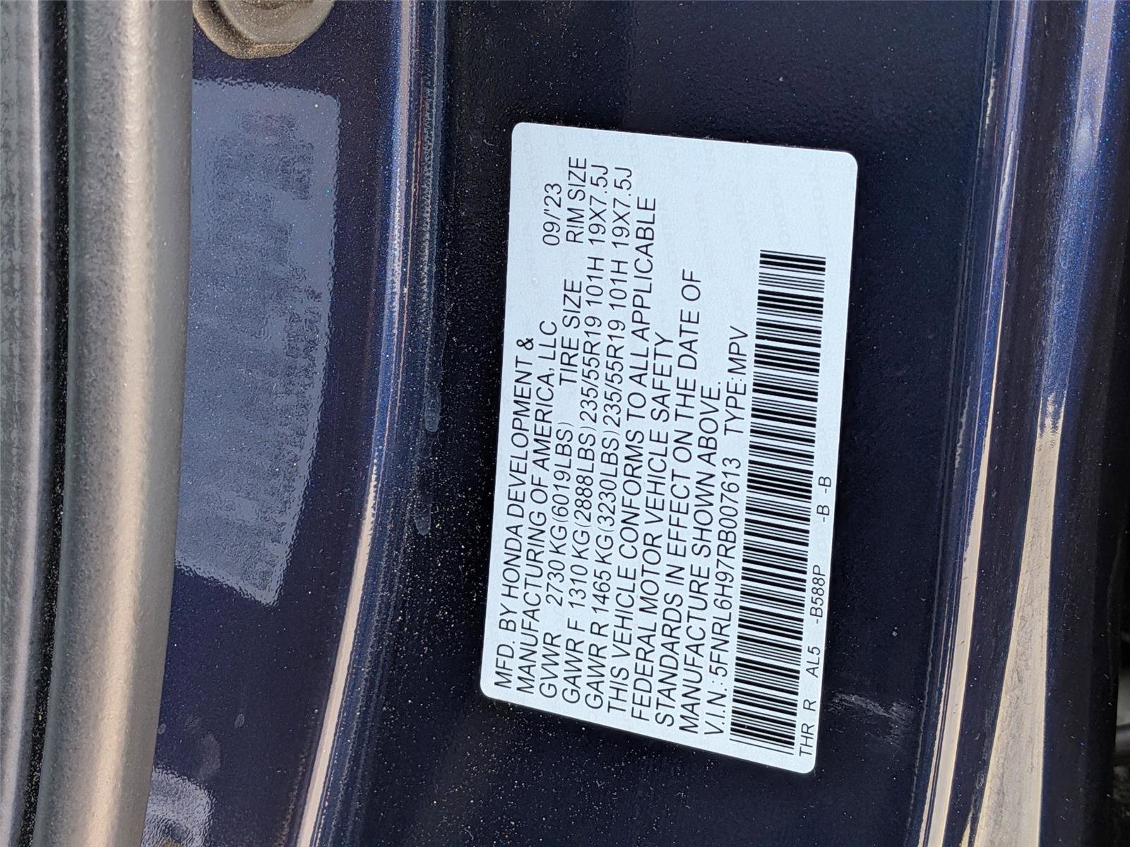 Certified 2024 Honda Odyssey Elite image 38
