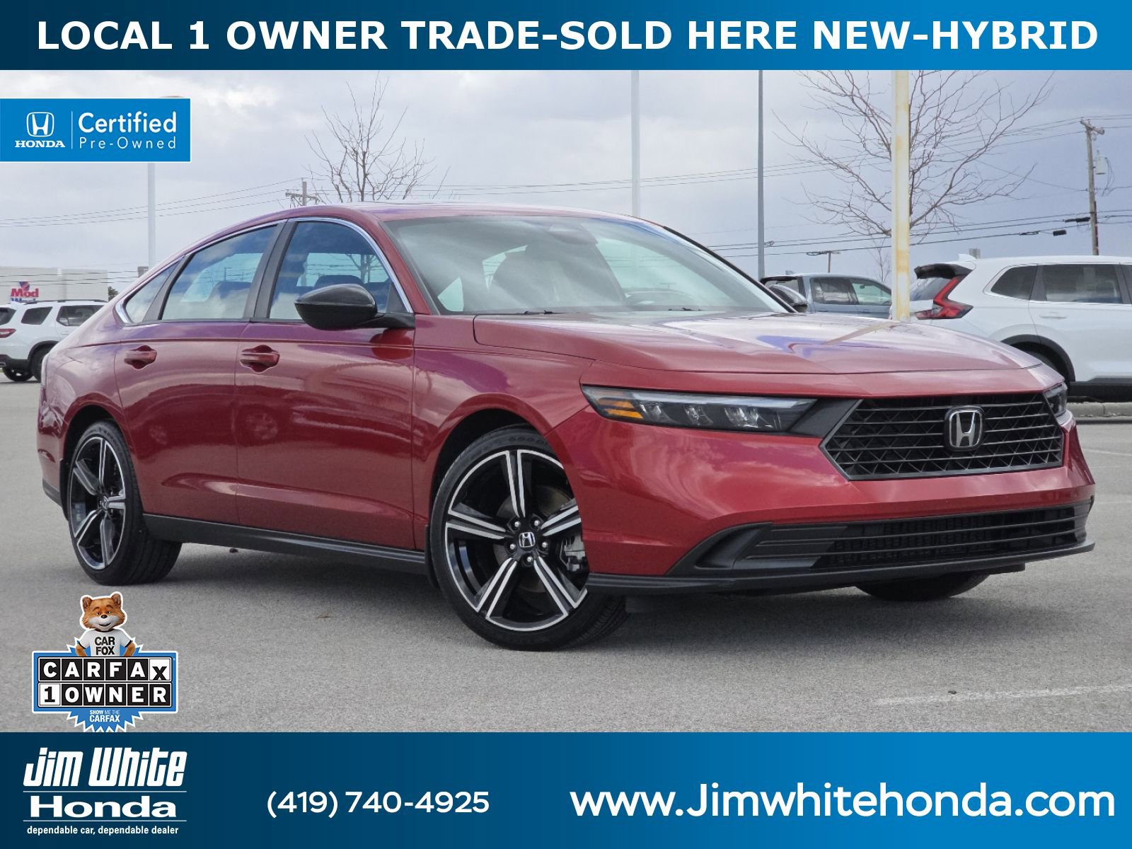 Certified 2024 Honda Accord Sport