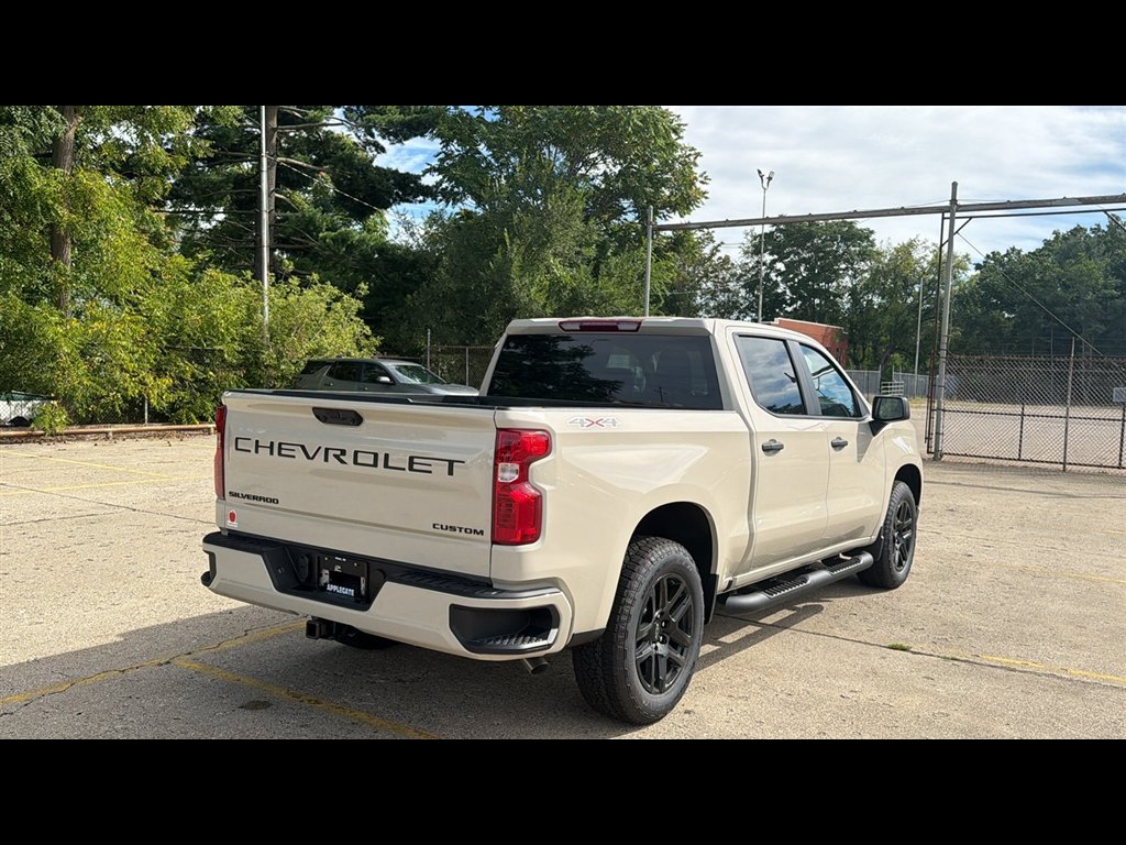 New 2026 Chevrolet Silverado 1500 Custom w/ Turbomax Blackout Package AWD/4WD image 5