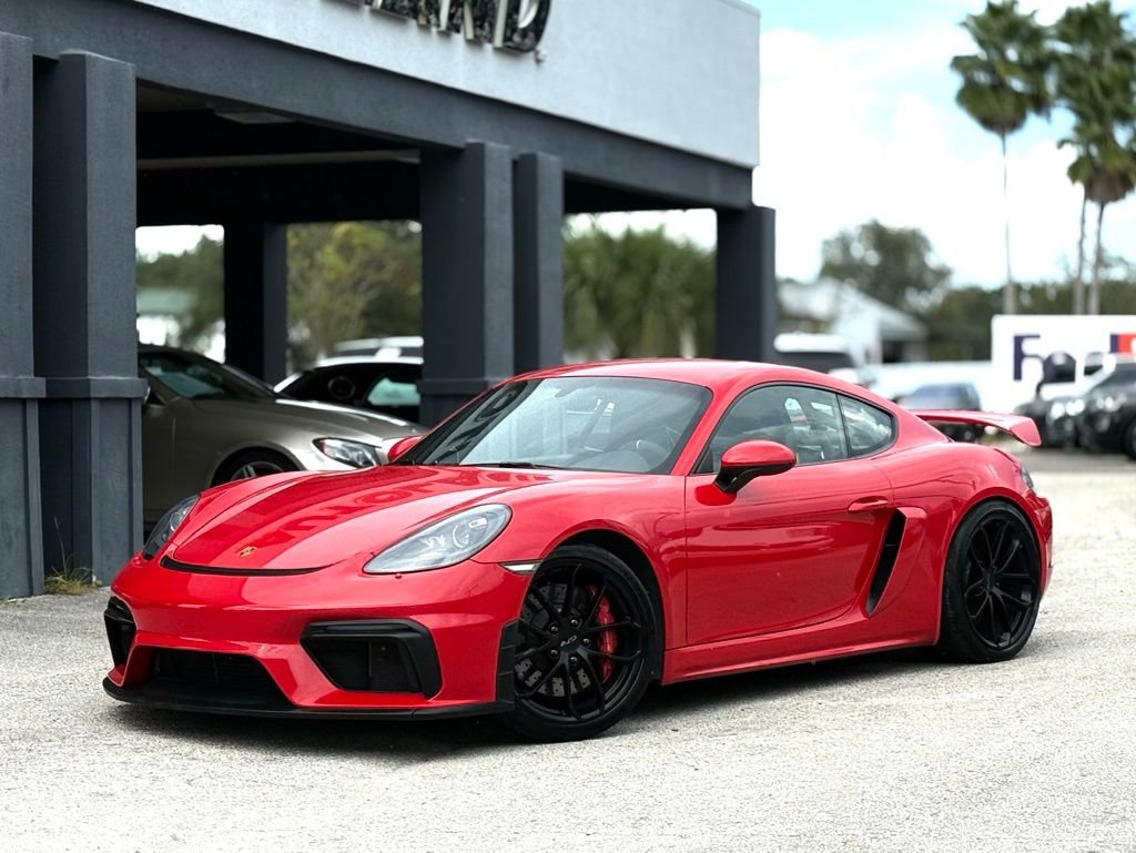 Used 2021 Porsche 718 Cayman GT4 image 1