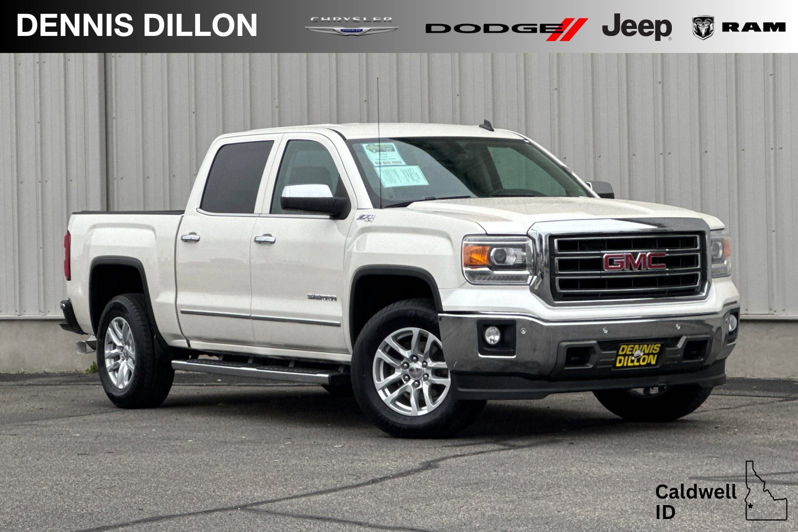 Used 2014 GMC Sierra 1500 SLT w/ SLT Crew Cab Value Package AWD/4WD image 1