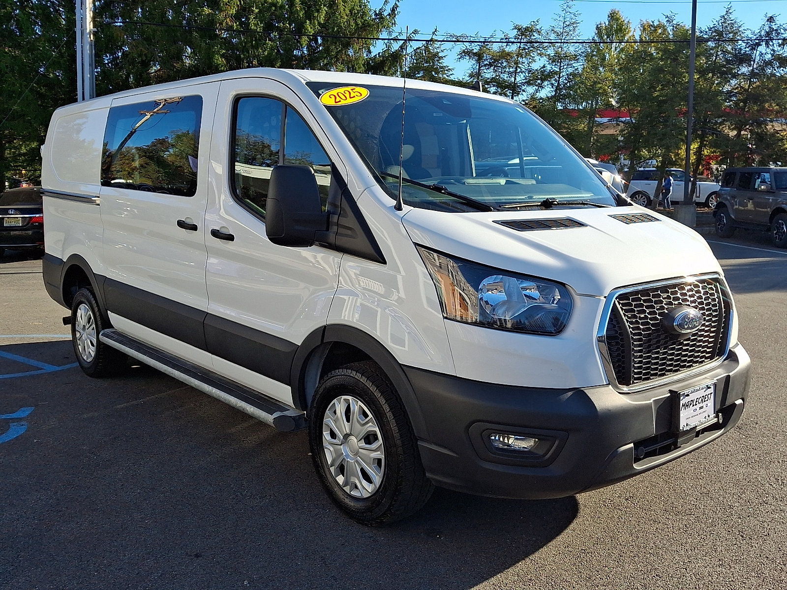 Certified 2025 Ford Transit 250 Low Roof w/ Exterior Upgrade Package RWD image 3