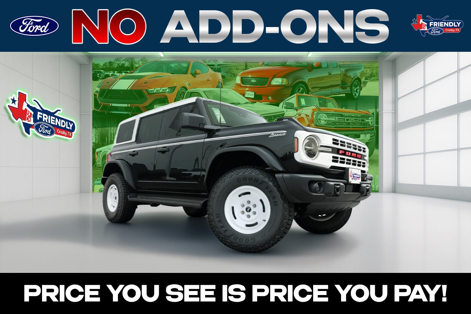 New 2026 Ford Bronco Heritage Edition