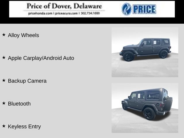Used 2022 Jeep Wrangler Unlimited Sport AWD/4WD video 2