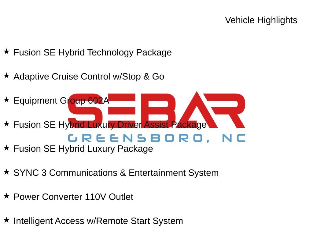 Used 2017 Ford Fusion SE w/ Equipment Group 602A image 6