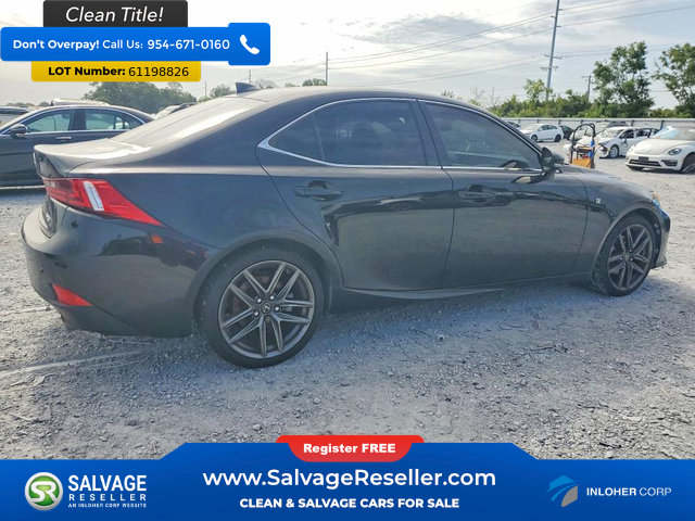 Used 2014 Lexus IS 250 w/ F-Sport Package RWD image 4