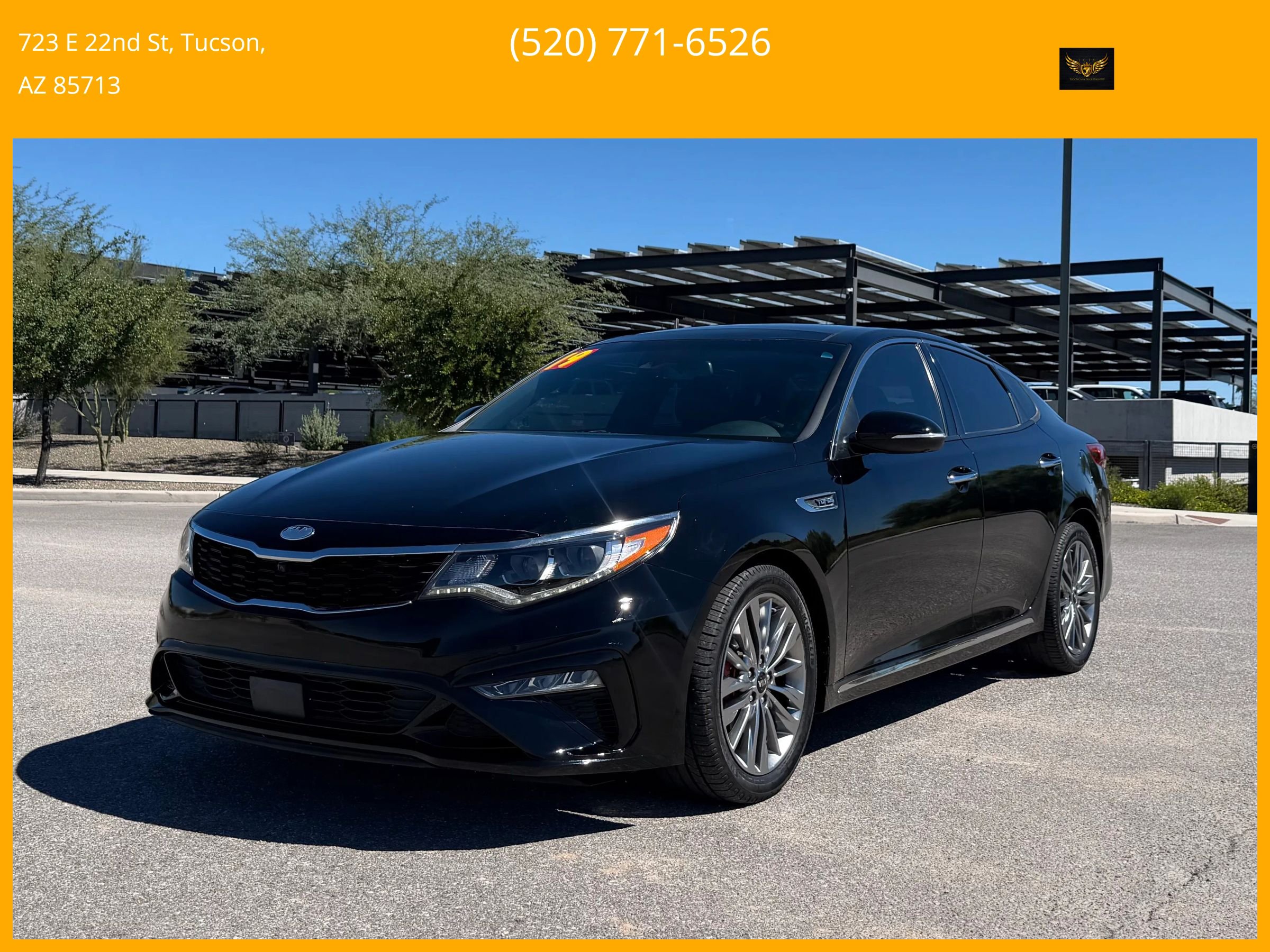 Used 2019 Kia Optima SX w/ SX Limited (Bronze) Package FWD image 1