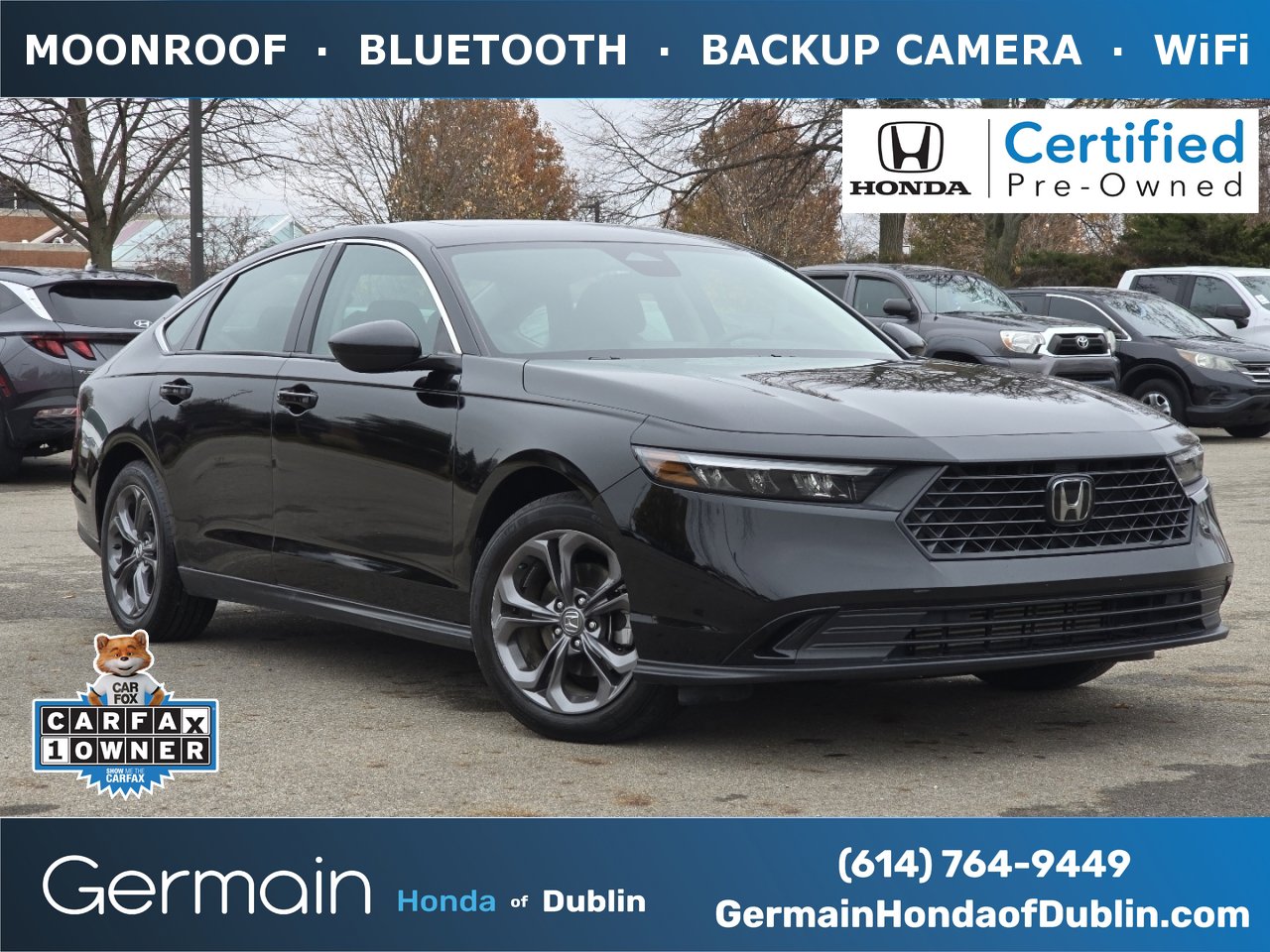 Certified 2023 Honda Accord EX image 1