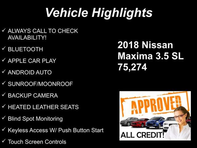 Used 2018 Nissan Maxima 3.5 SL FWD image 9